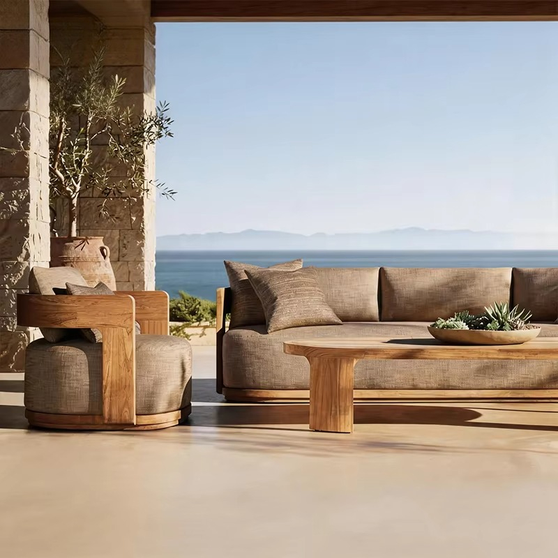 Outdoor Furniture Factory - Modern Design All-Weather Teak Wood Garden