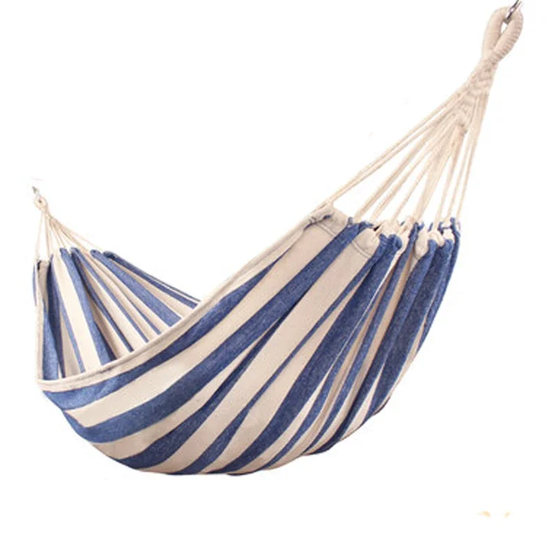 Outdoor Furniture Upholstery - Thicken Canvas Garden Swing Hammock Outdoor