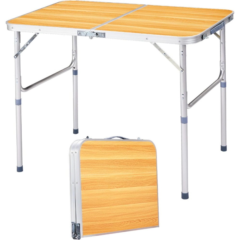 Outdoor Furniture Kitchener - 3ft Camping Tables Fold Up Lightweight,