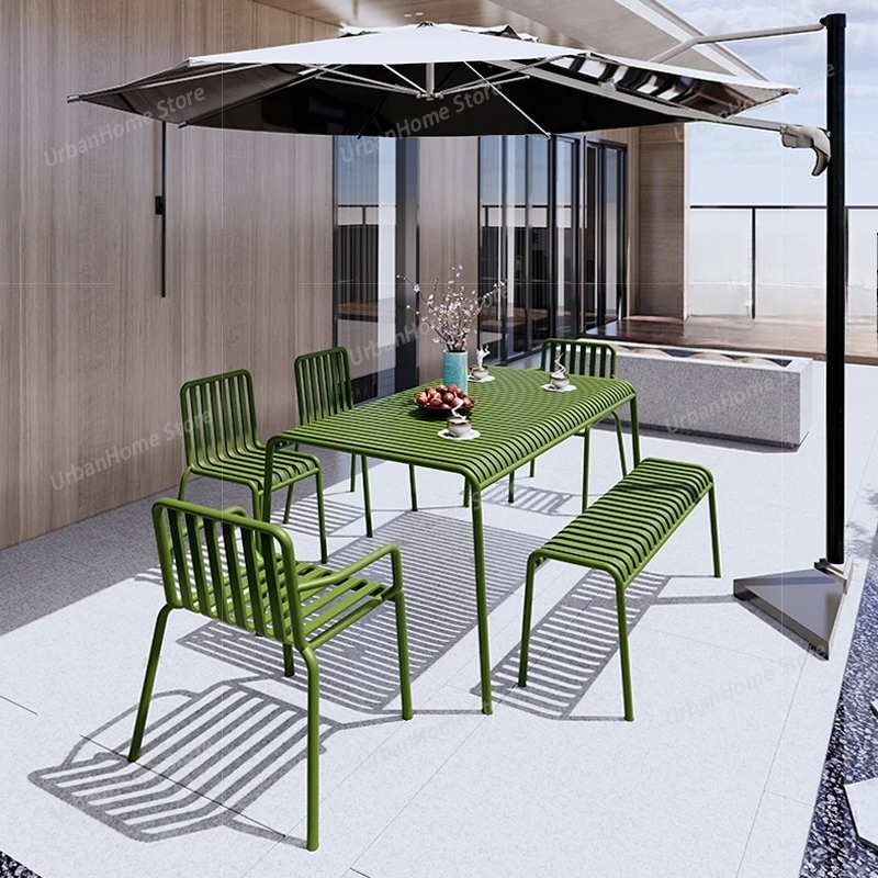 Outdoor Furniture Gazebo - Modern Homestay Material Patio Set Designer