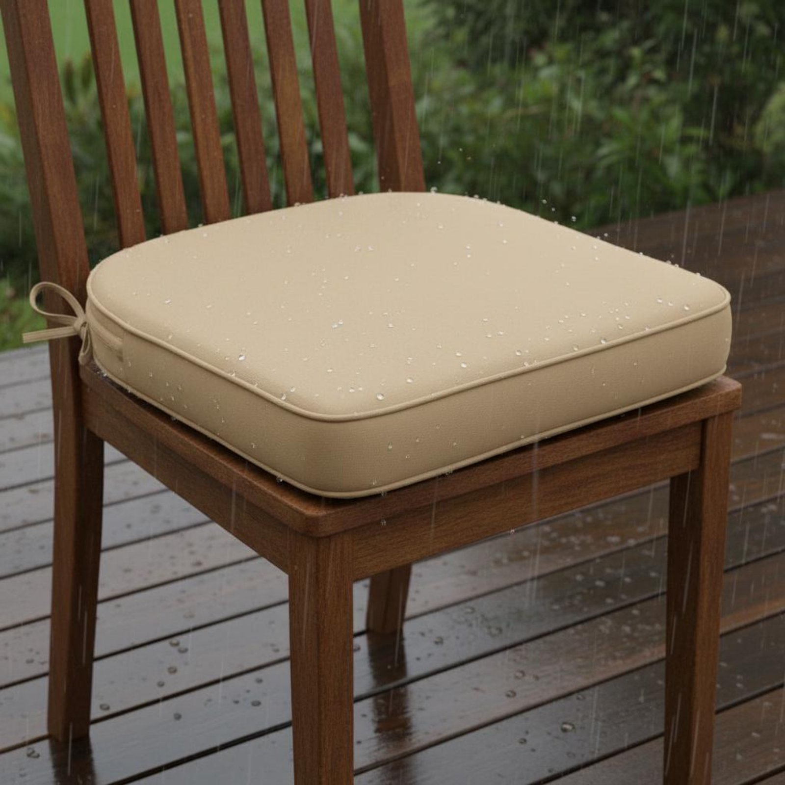 Outdoor Furniture In - Waterproof Patio Seat Pad Supportive Firm