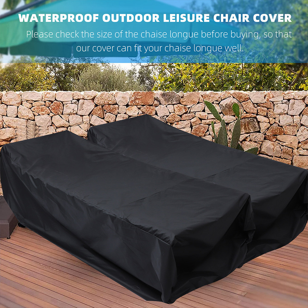 Outdoor Furniture Weatherproof - Totority 2pcs Outdoor Patio Chaise Lounge
