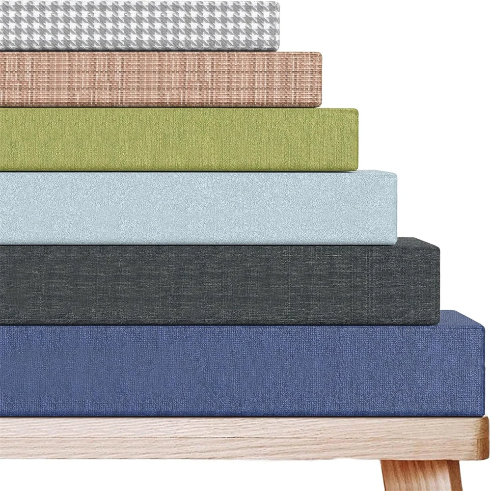 Outdoor Furniture Upholstery - Long Bench Cushions 5cm Chair Seat