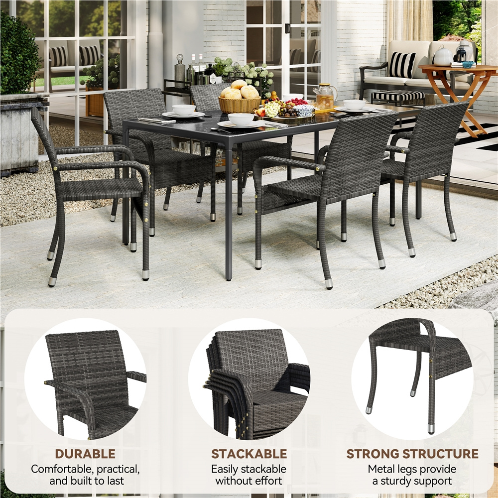 Outdoor Furniture Brands - LODEIJA Costoffs 2pcs Outdoor Rattan Chair