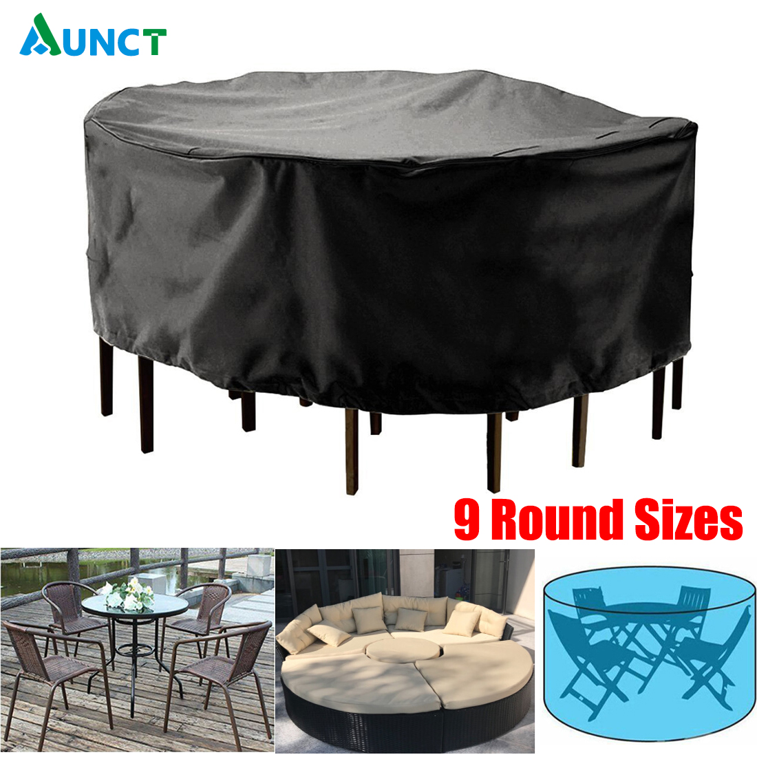 Outdoor Furniture Weatherproof - Outdoor Garden Furniture Cover Round Table