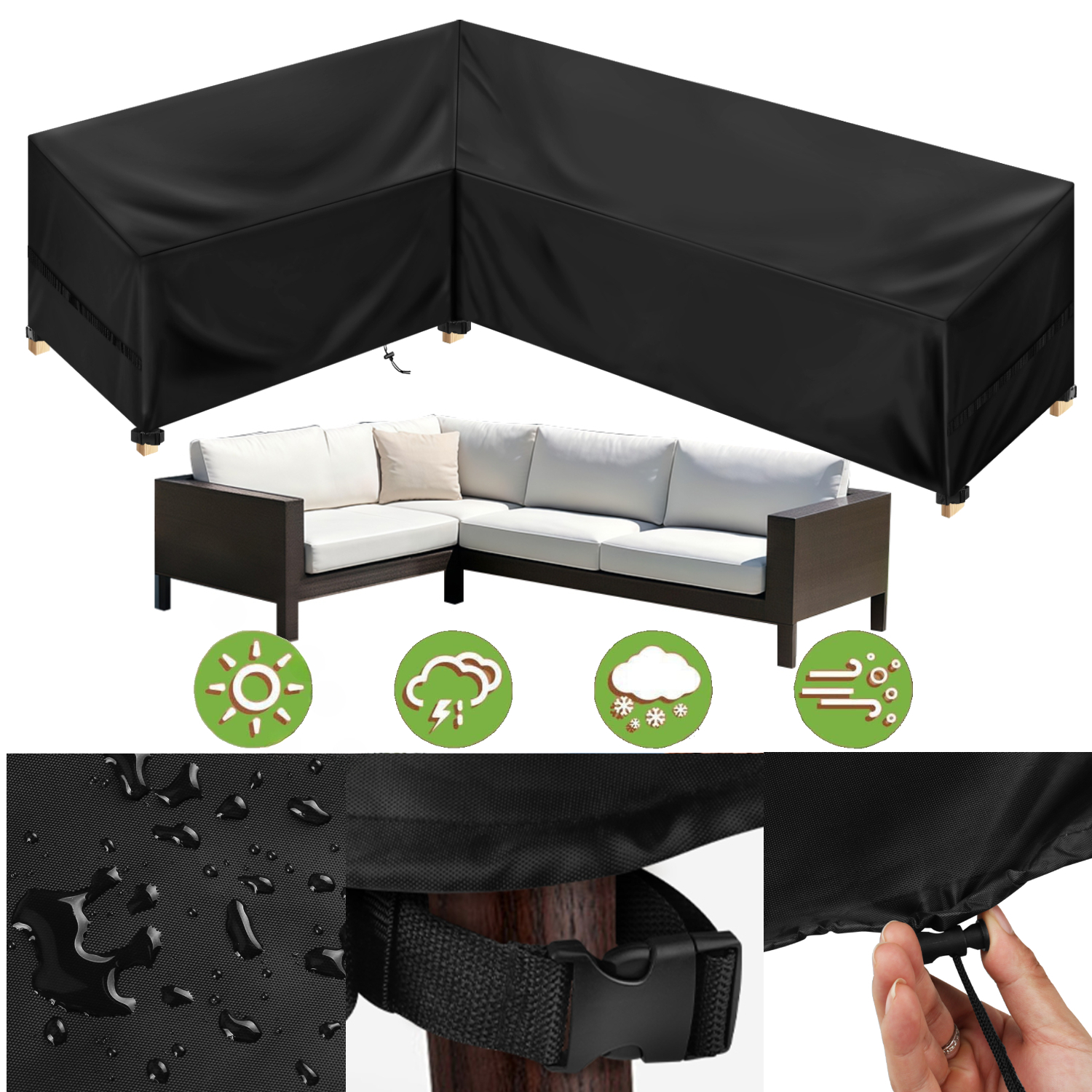 Outdoor Waterproof Sectional S - Outdoor Furniture Weatherproof avis et prix