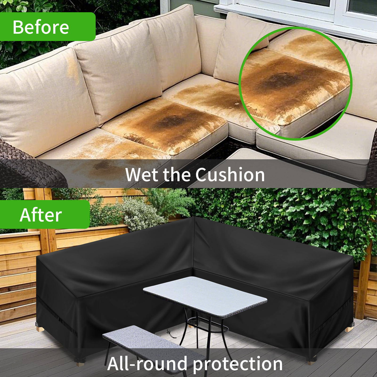Outdoor Waterproof Sectional S - Outdoor Furniture Weatherproof avis et prix