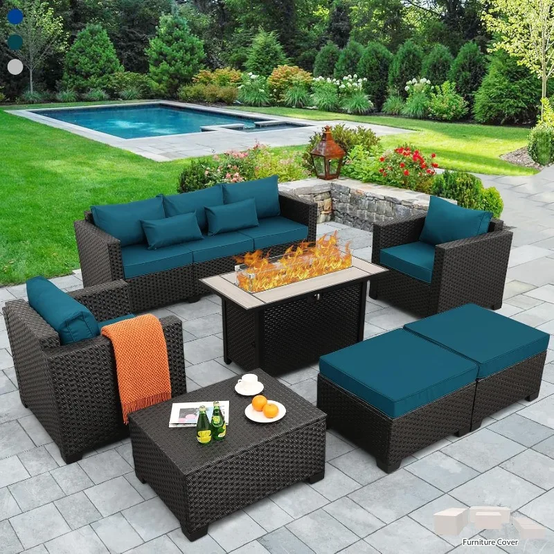 Outdoor Patio Furniture Propan - Outdoor Furniture Set With Fire Pit avis et prix