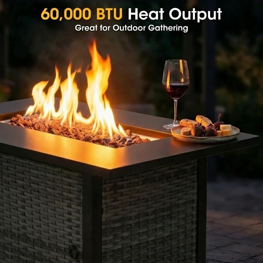 5-Piece Patio Furniture Set wi - Outdoor Furniture Set With Fire Pit avis et prix