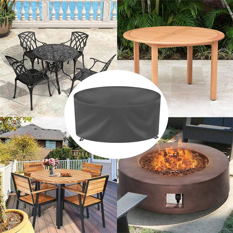 12 Sizes Round Furniture Cover - Outdoor Furniture Heavy Duty avis et prix