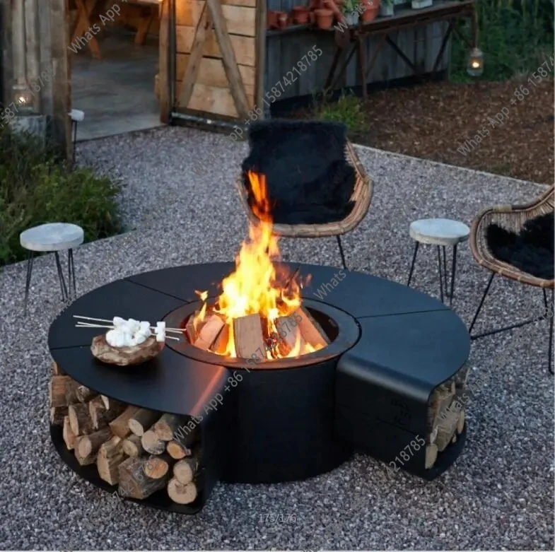 I C Outdoor Smokeless Fire Pit - Outdoor Furniture Set With Fire Pit avis et prix
