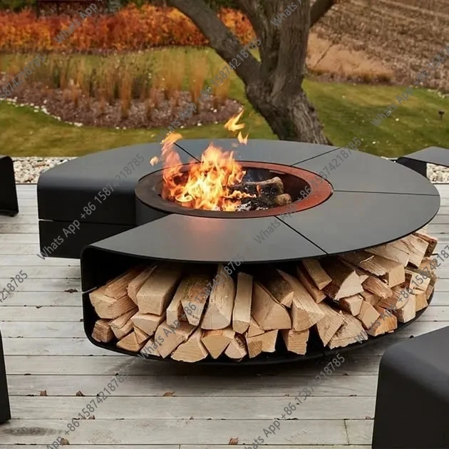 I C Outdoor Smokeless Fire Pit - Outdoor Furniture Set With Fire Pit avis et prix