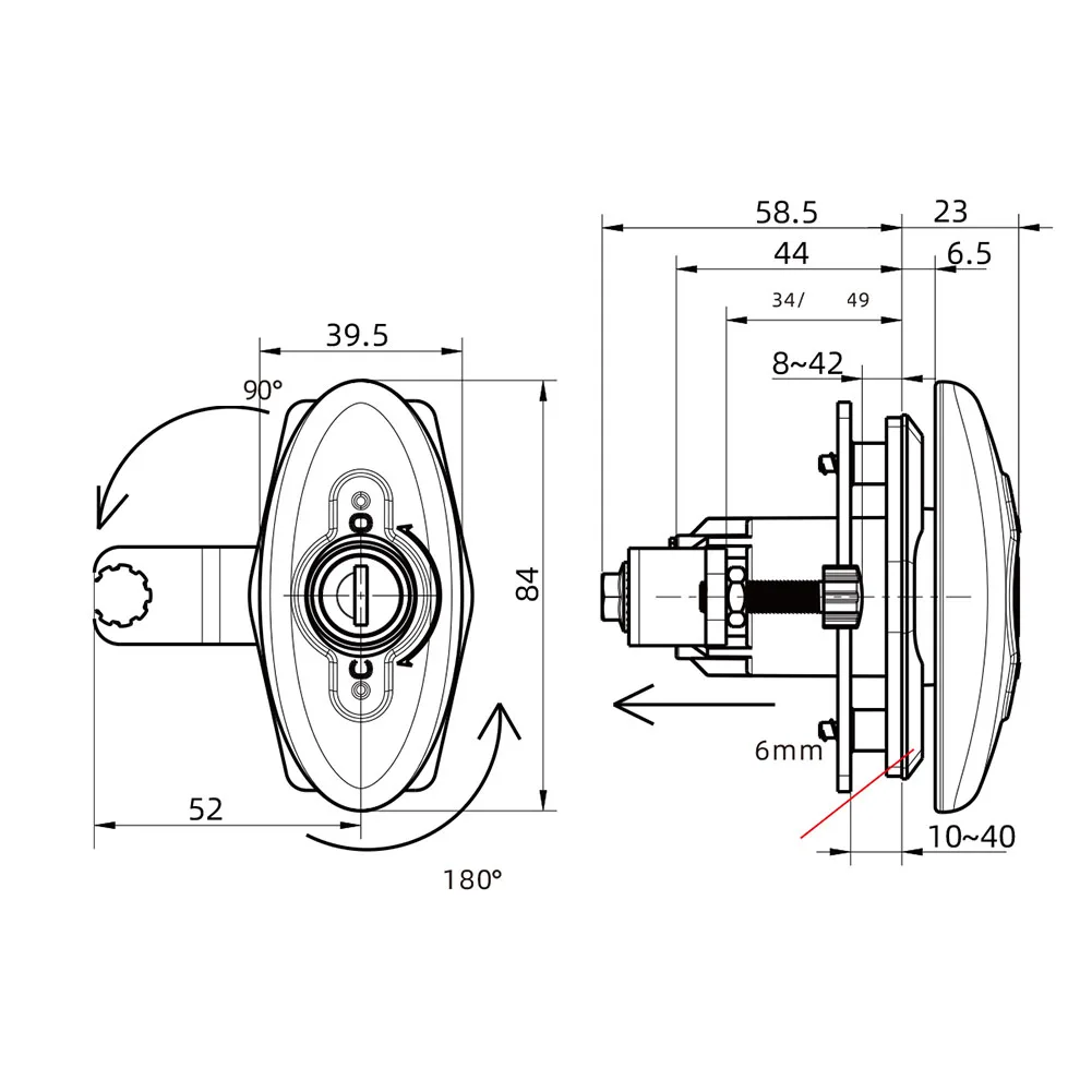 Furniture Lock Cabinet Lock Ou - Outdoor Furniture Brands avis et prix