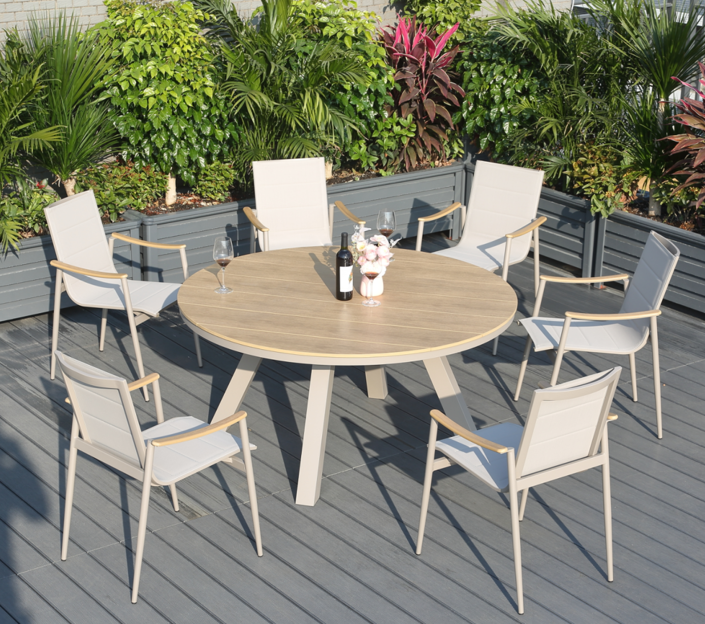 *qDurable Aluminum Frame Outdo - Outdoor Furniture Factory avis et prix