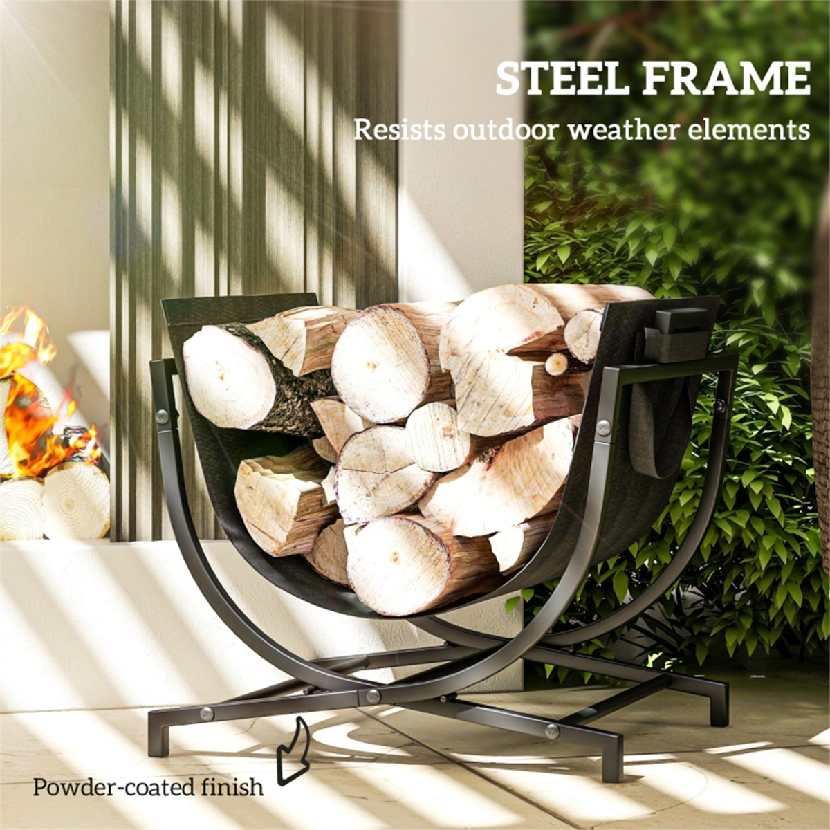 Outdoor Furniture Firewood Rac - Outdoor Furniture Heavy Duty avis et prix