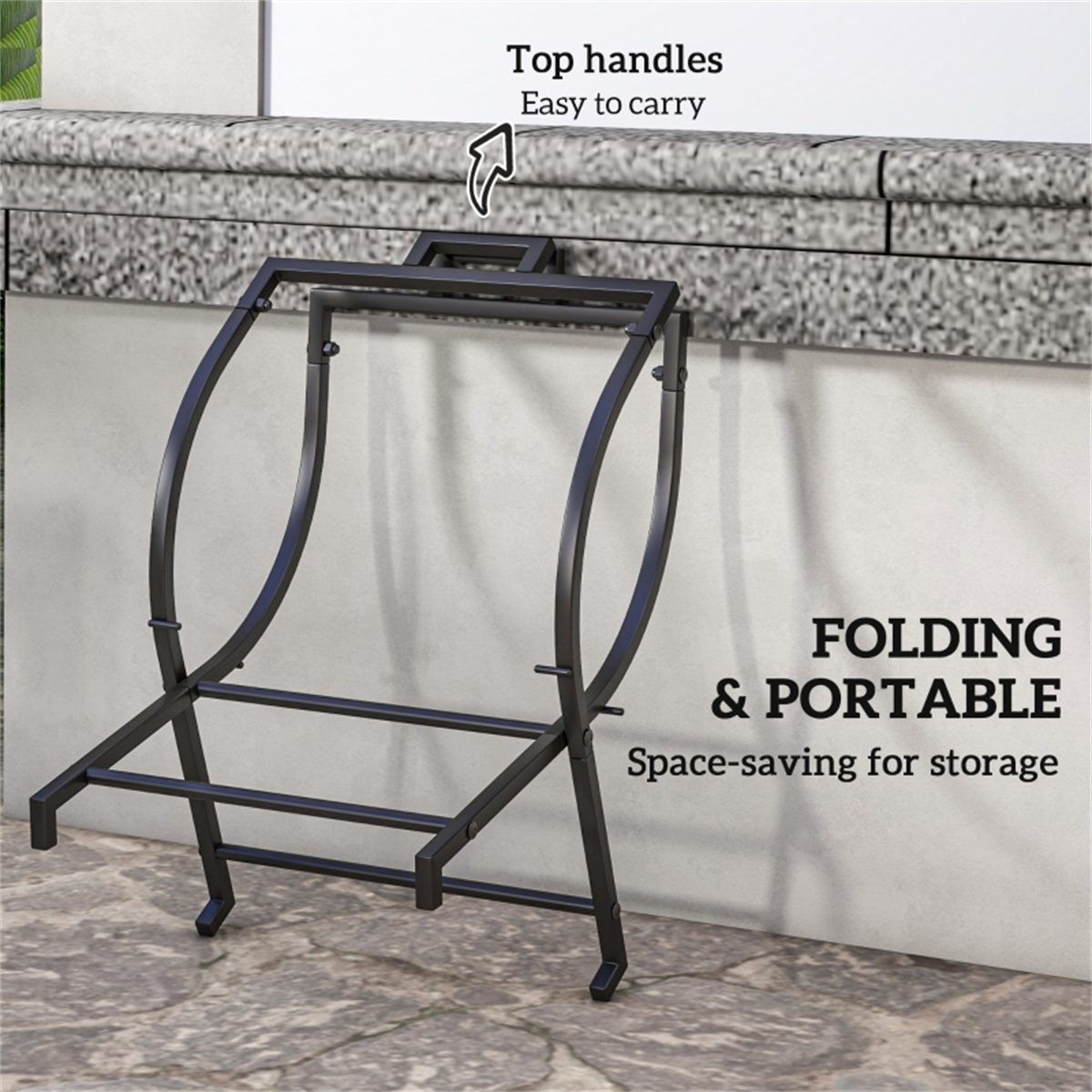 Outdoor Furniture Firewood Rac - Outdoor Furniture Heavy Duty avis et prix