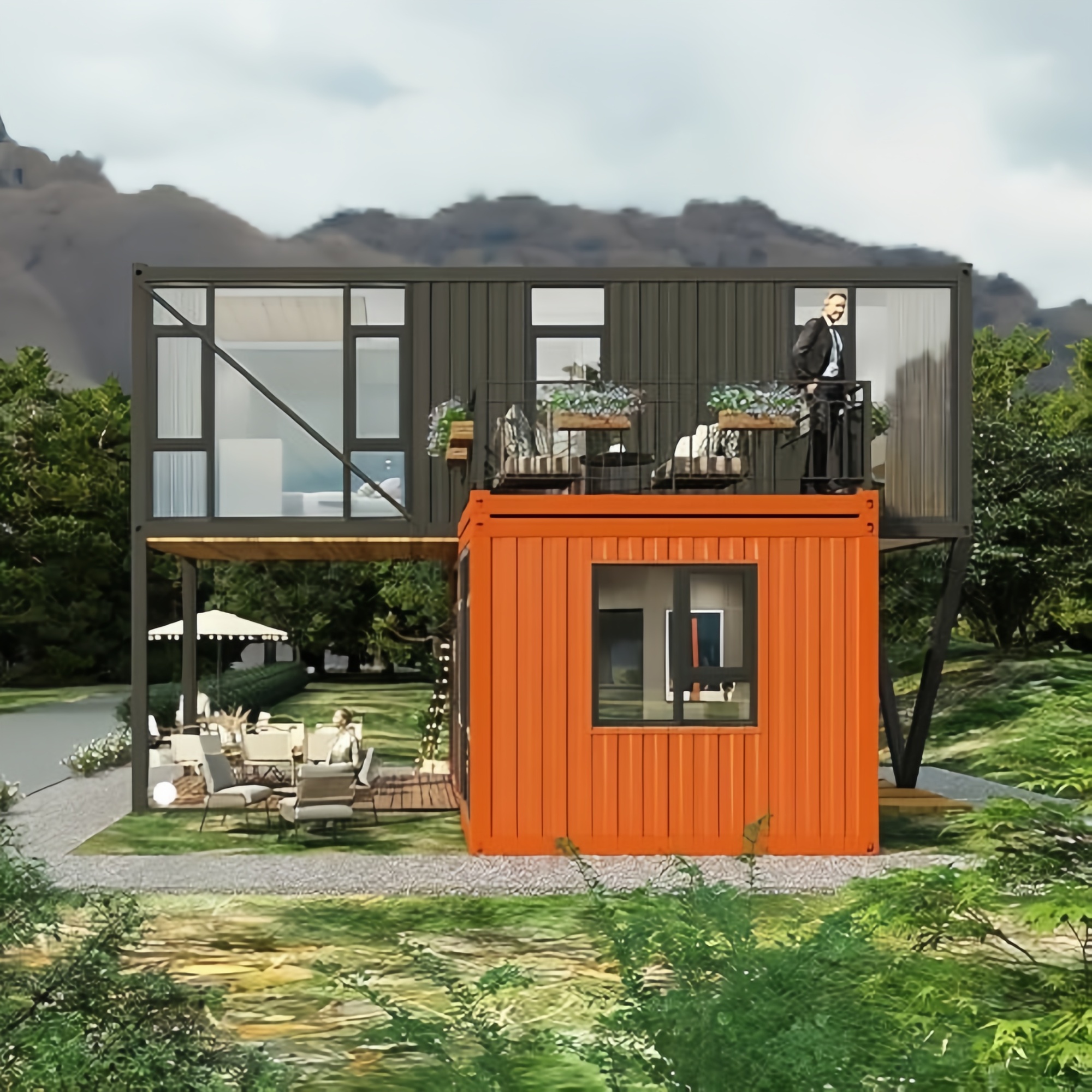 40FT Expandable Modular Prefab - Outdoor Furniture Kitchener avis et prix