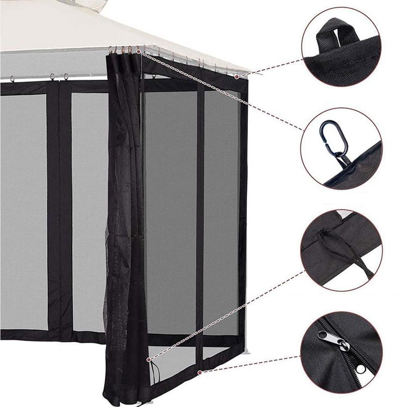 Mosquito Net Waterproof Gazebo - Outdoor Furniture Gazebo avis et prix