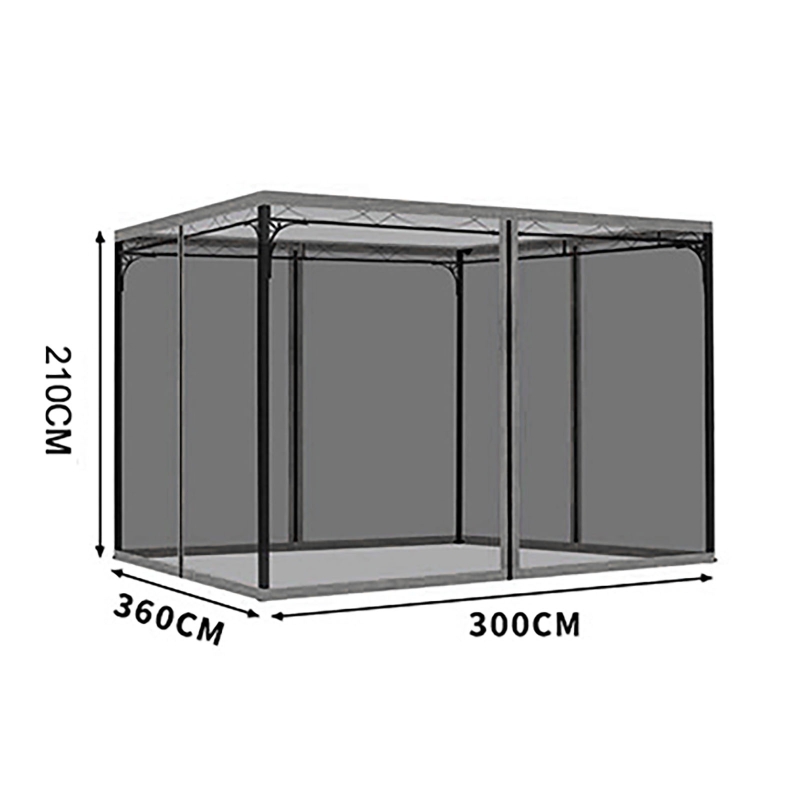 Mosquito Net Waterproof Gazebo - Outdoor Furniture Gazebo avis et prix