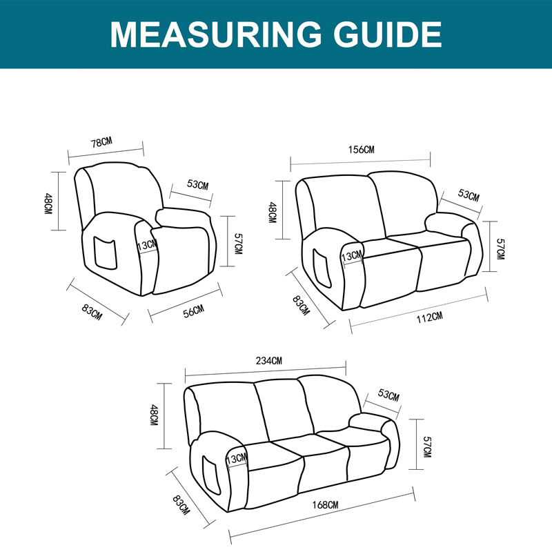 1/2/3 seater Recliner Stretch  - Outdoor Furniture Upholstery avis et prix