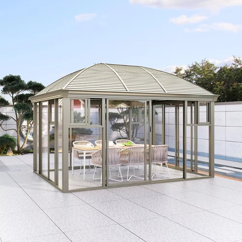 Freestanding Sunrooms Glass Ho - Outdoor Furniture Gazebo avis et prix