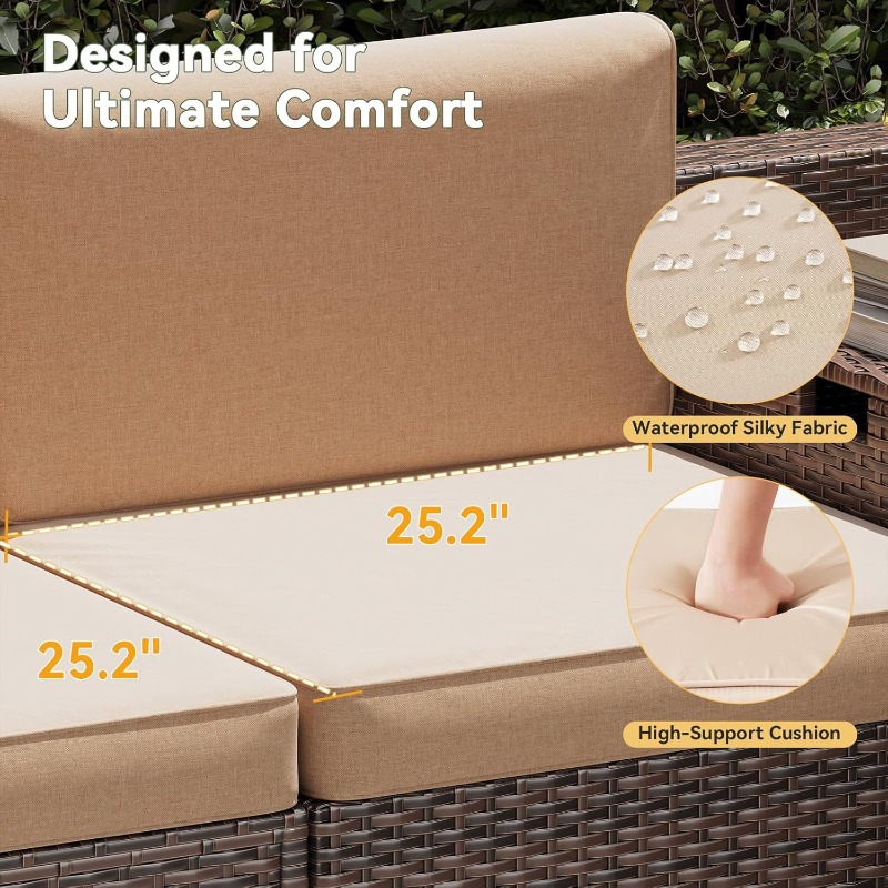Aoxun Patio Furniture Set, Wic - Outdoor Furniture Bali avis et prix