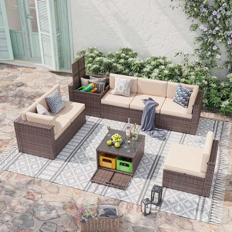 Aoxun Patio Furniture Set, Wic - Outdoor Furniture Bali avis et prix