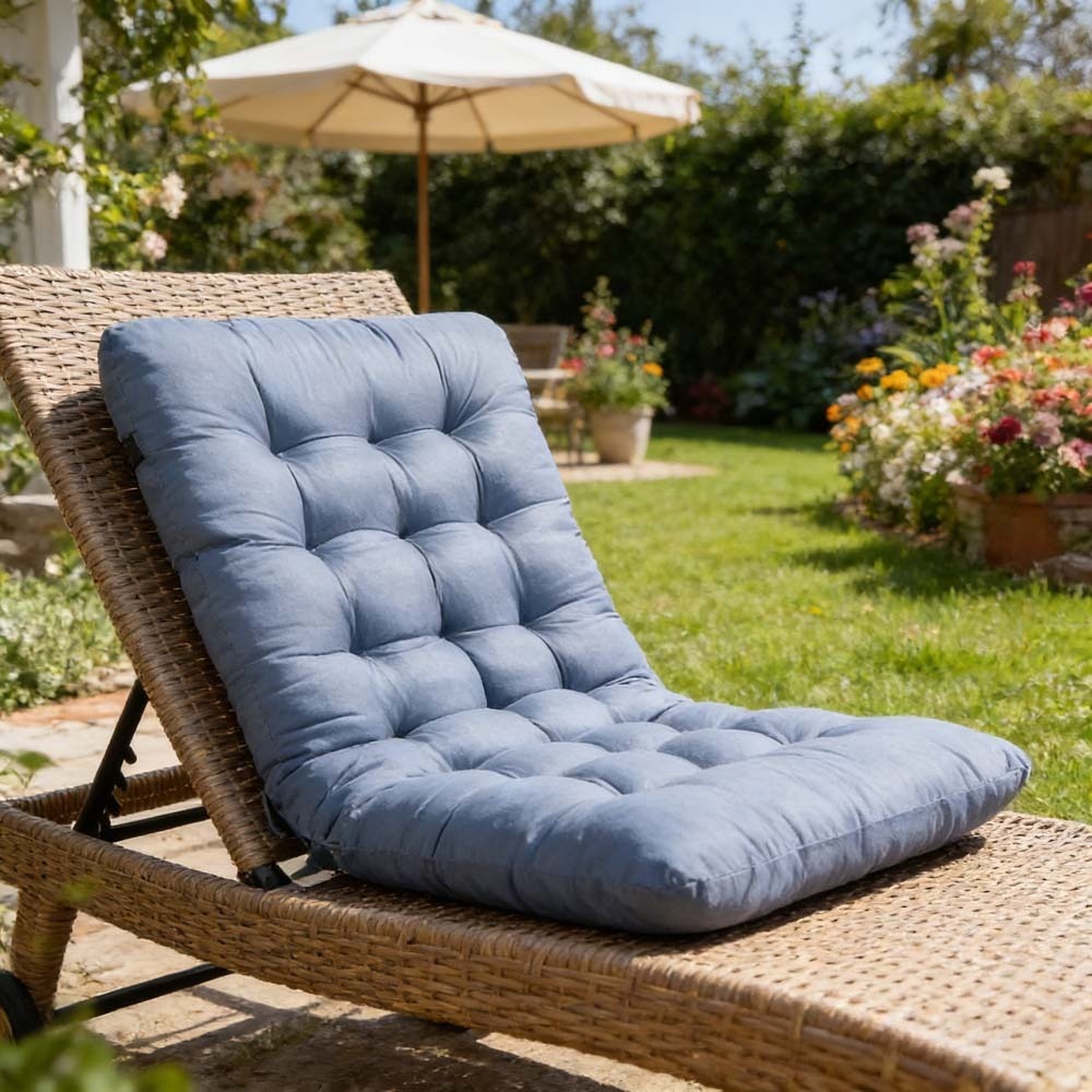 1PC Thick Seat Cushion with St - Outdoor Furniture Upholstery avis et prix