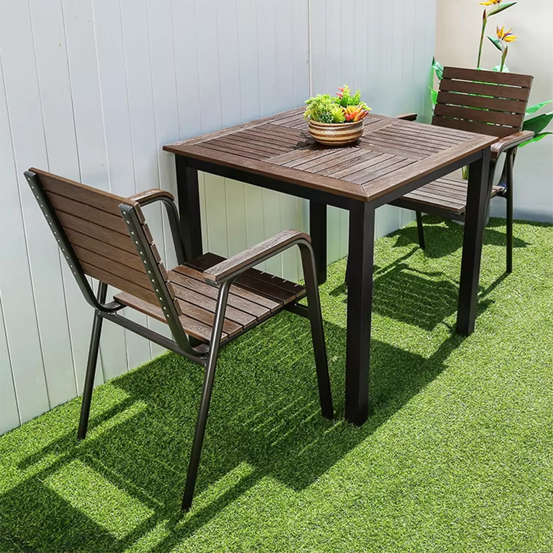 80cm Outdoor Table Wood Grain  - Outdoor Furniture Kitchener avis et prix