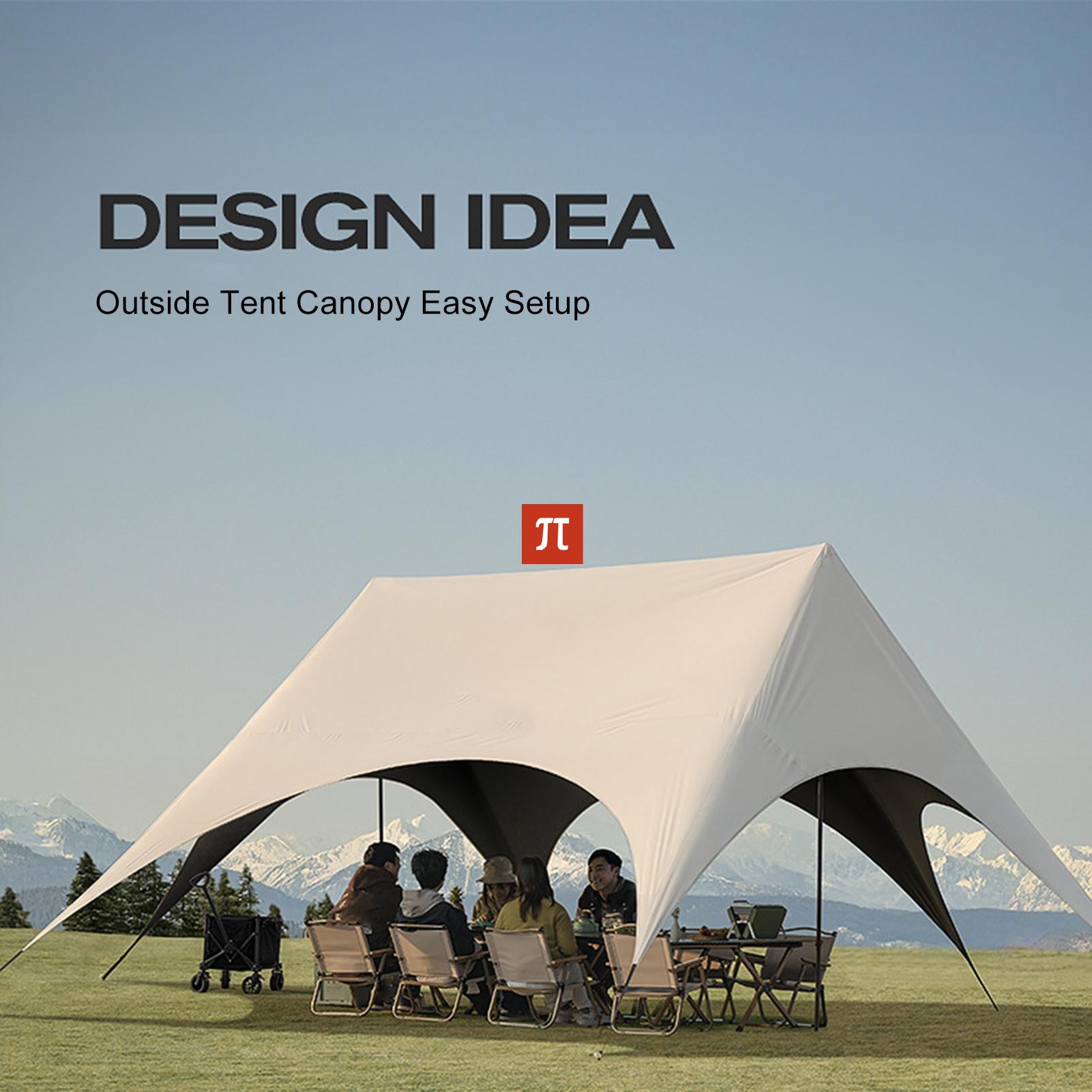 ACamping Gazebo Hexagonal Rain - Outdoor Furniture Gazebo avis et prix