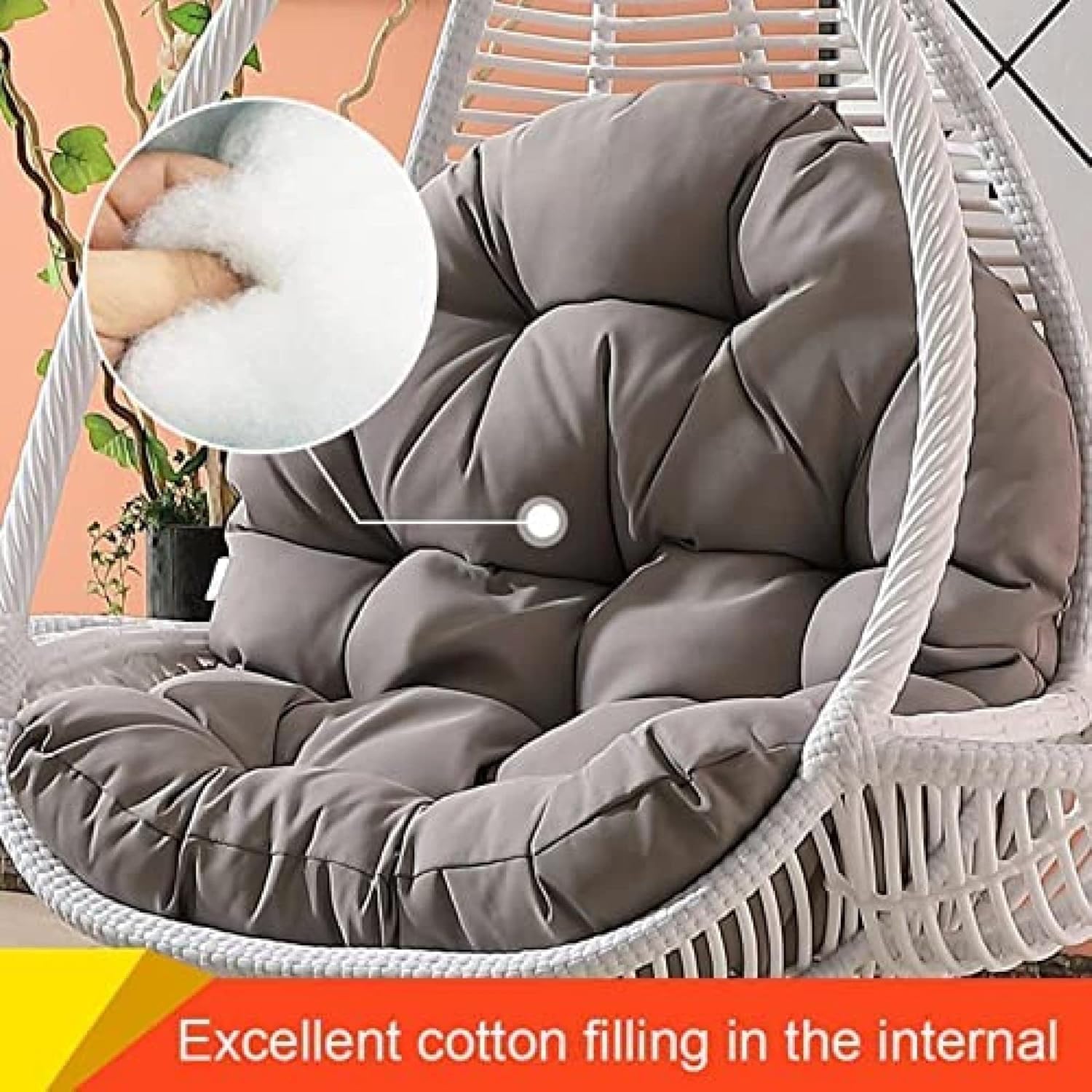 Water Resistant Hanging Egg Ch - Outdoor Furniture Upholstery avis et prix