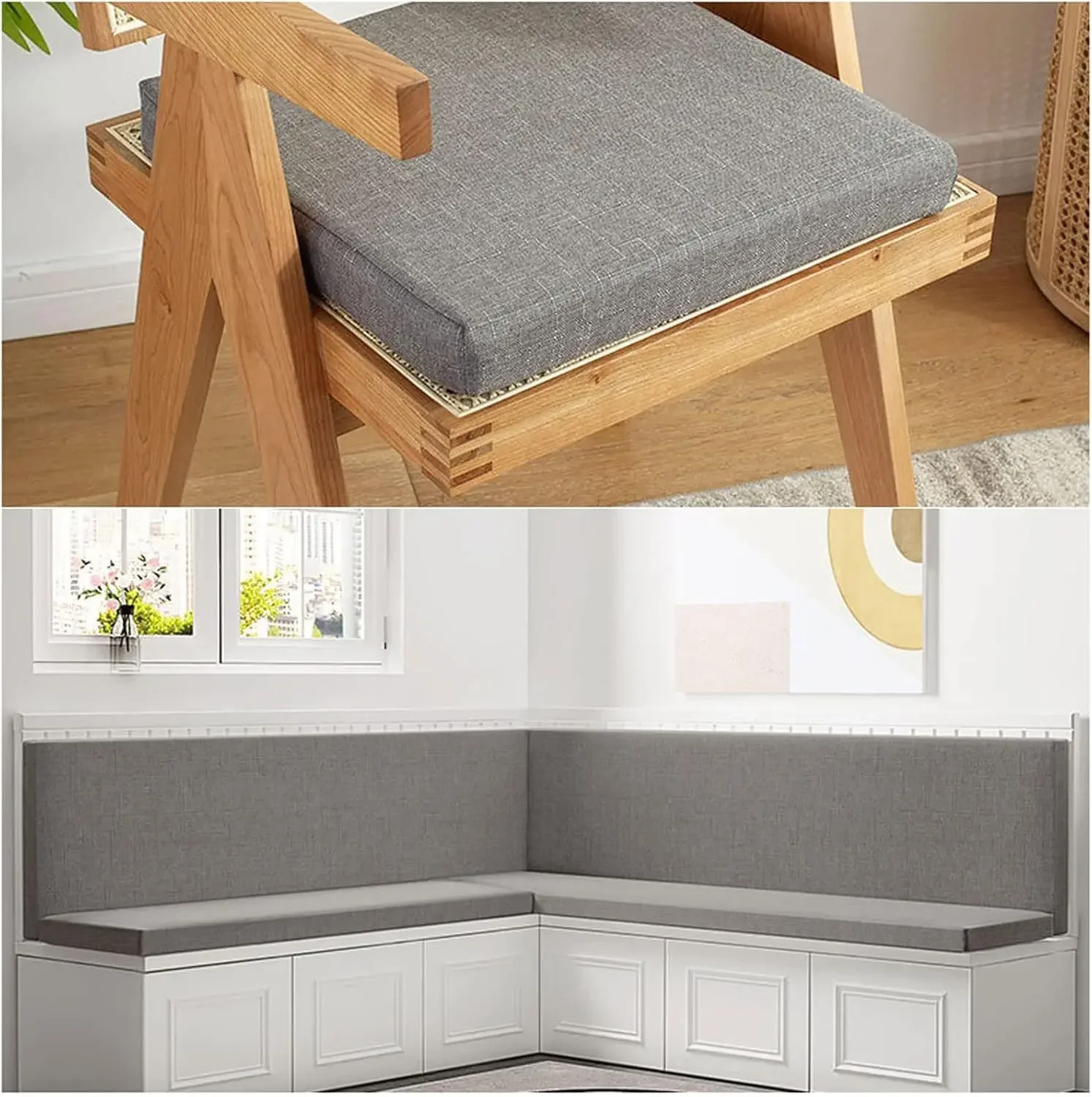 Long Bench Cushions 5cm Chair  - Outdoor Furniture Upholstery avis et prix