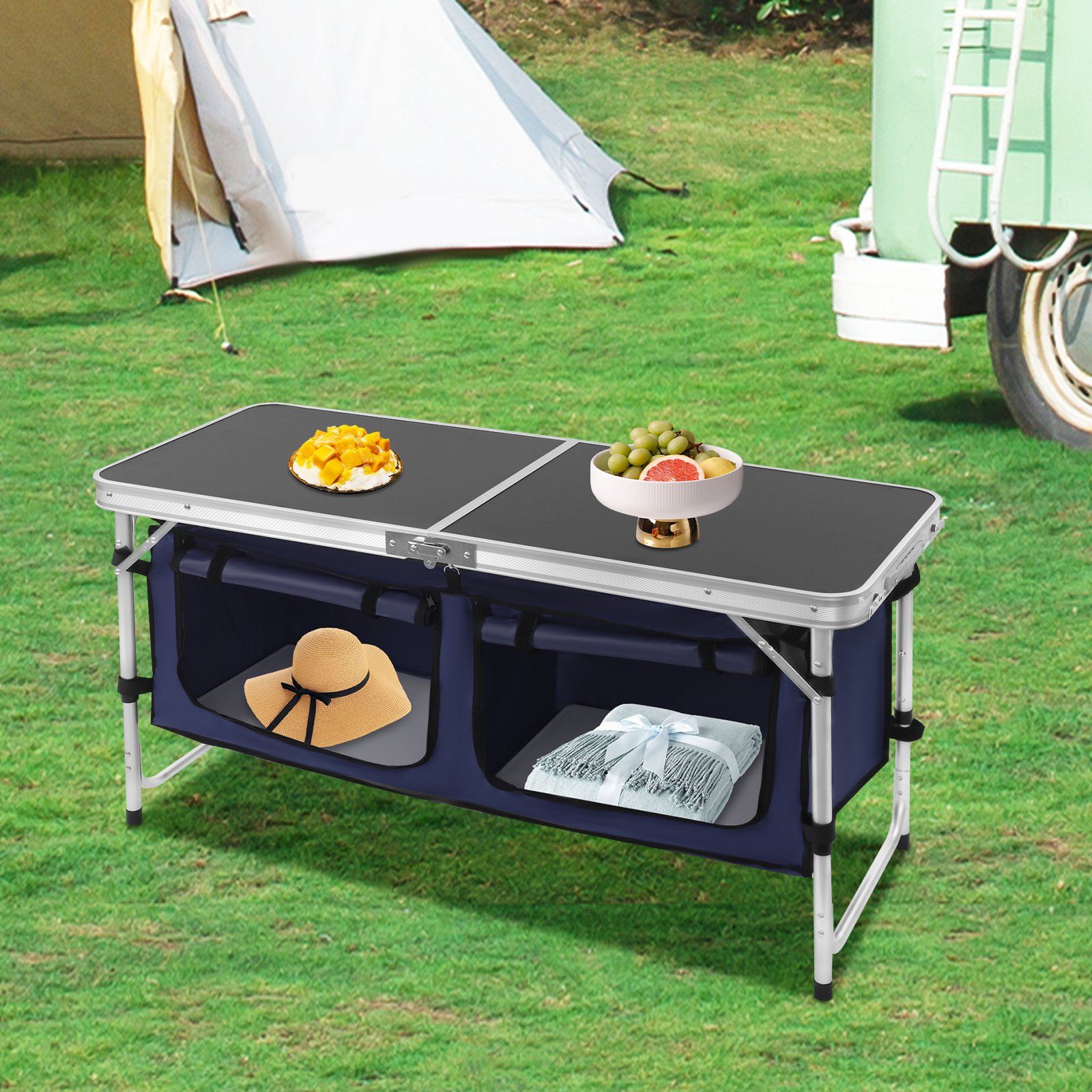 Camping Folding Table Cooking  - Outdoor Furniture Kitchener avis et prix