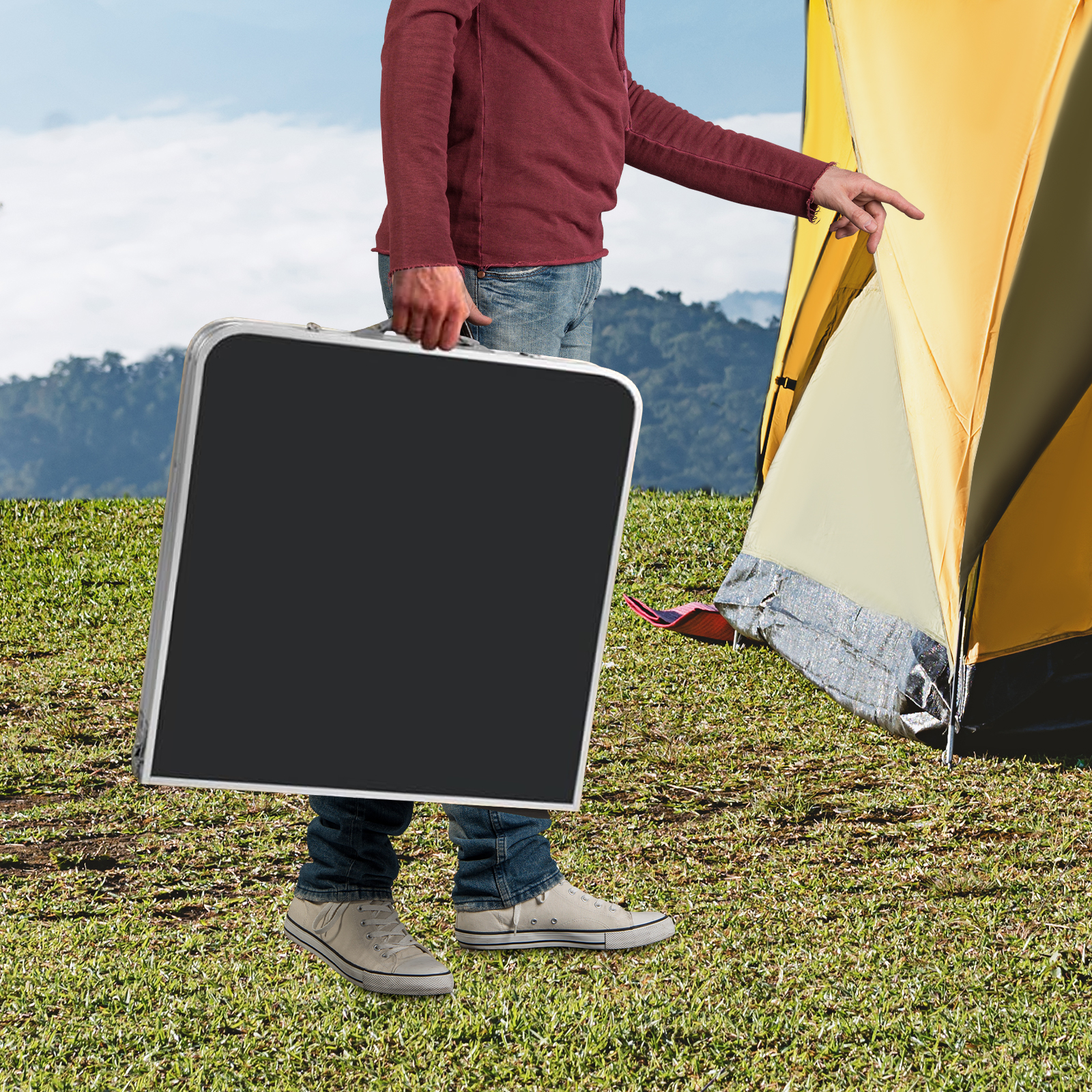 Camping Folding Table Cooking  - Outdoor Furniture Kitchener avis et prix