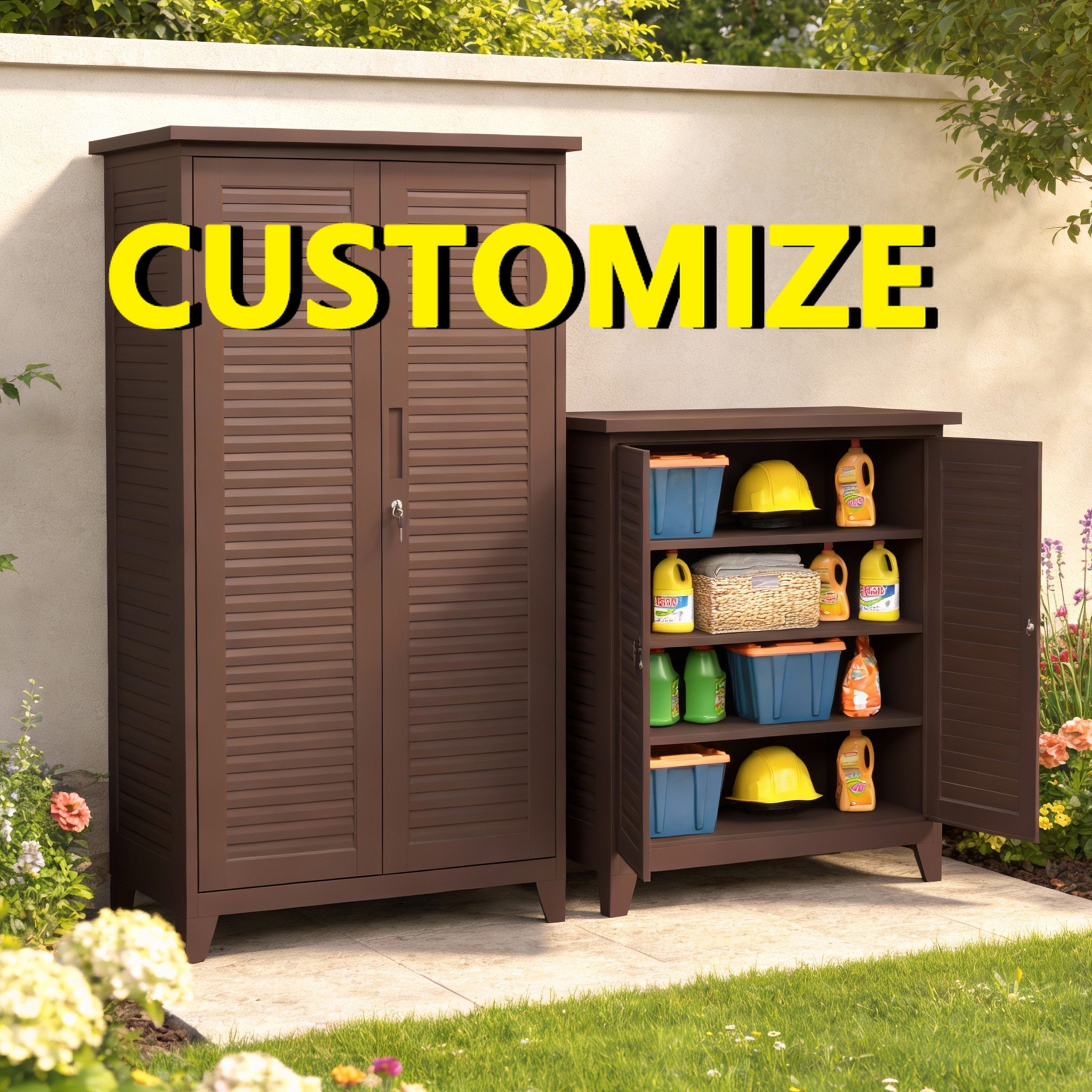 Any Size Custom High End Alumi - Outdoor Furniture Waterproof avis et prix