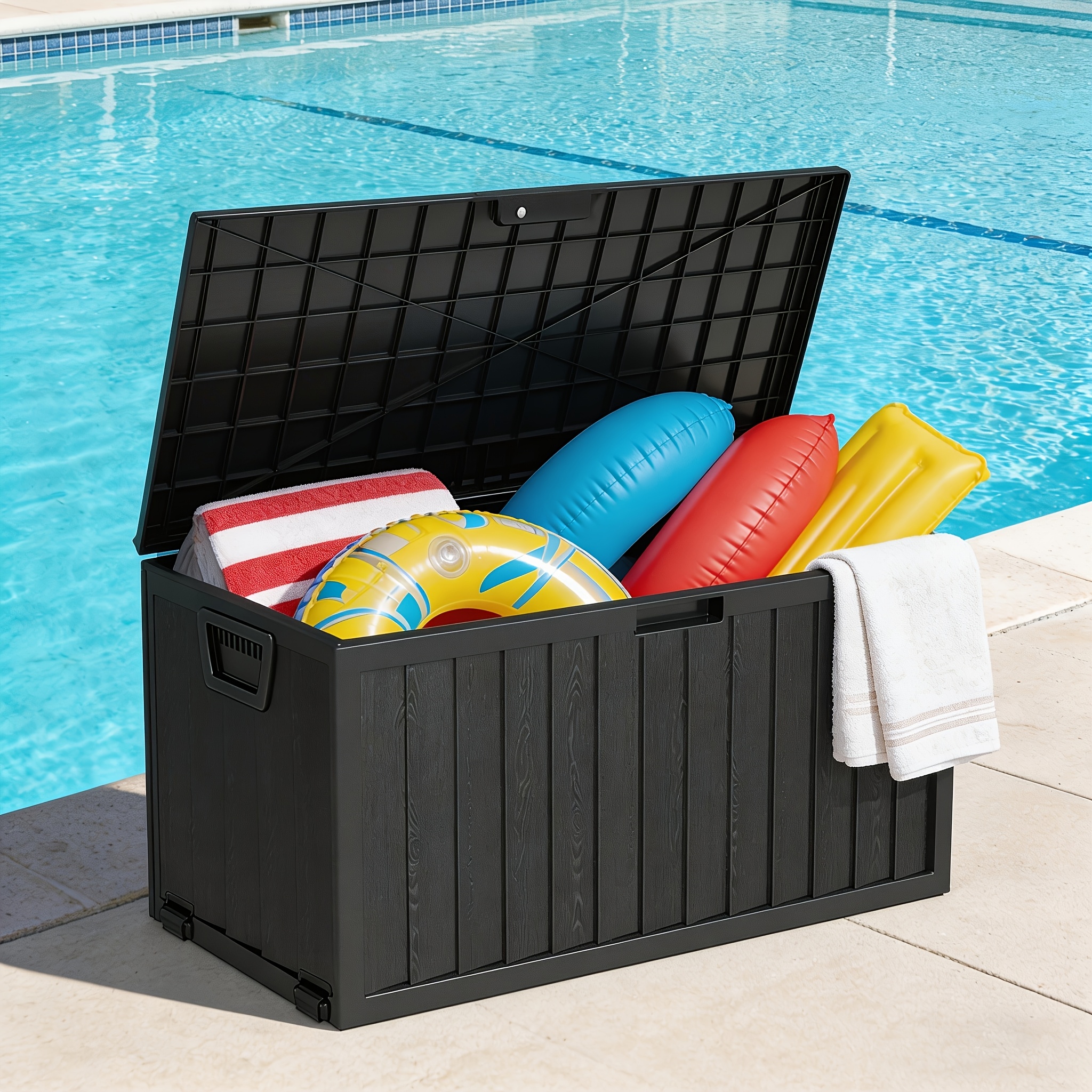 75/35 Gallon Outdoor Storage B - Outdoor Furniture Waterproof avis et prix