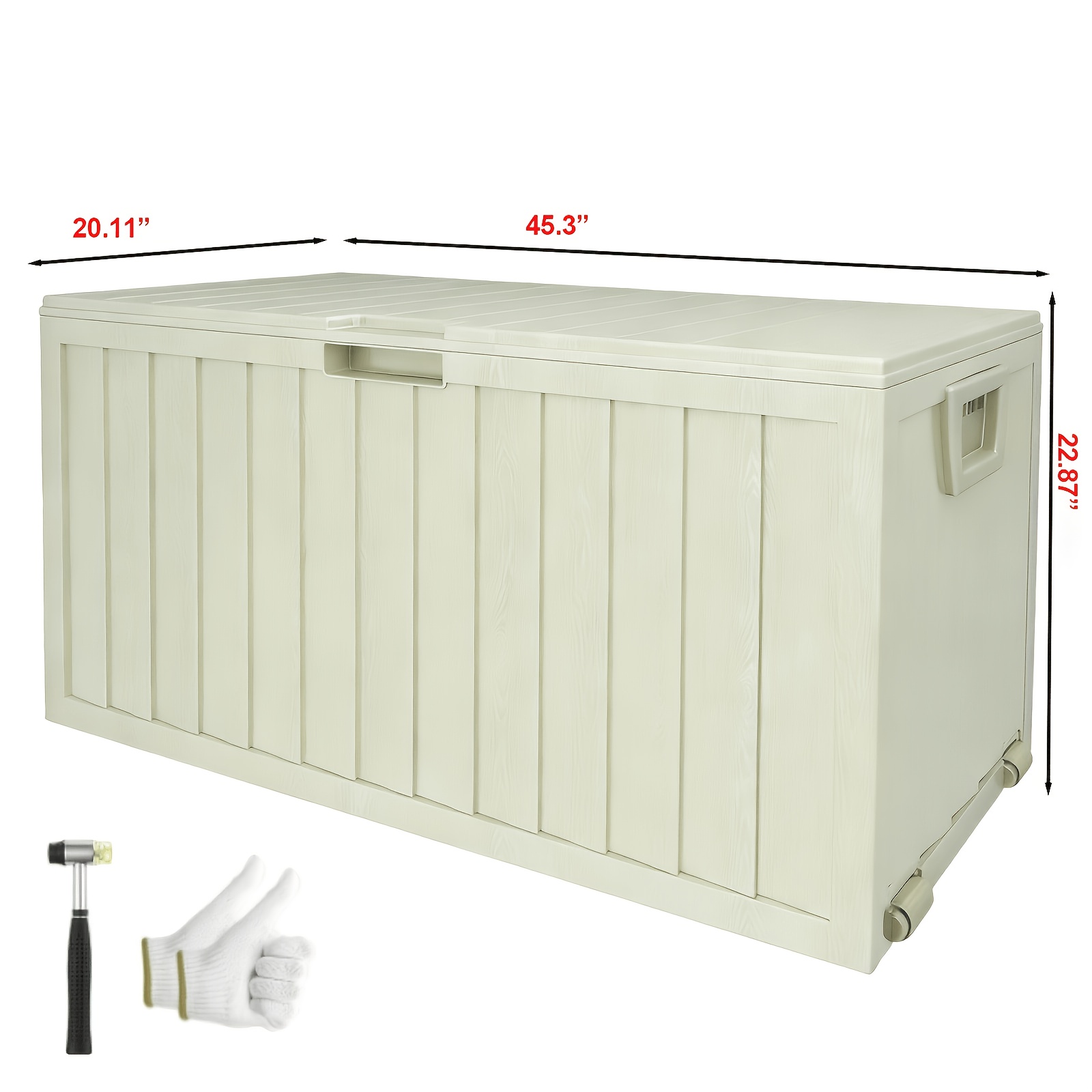 75/35 Gallon Outdoor Storage B - Outdoor Furniture Waterproof avis et prix
