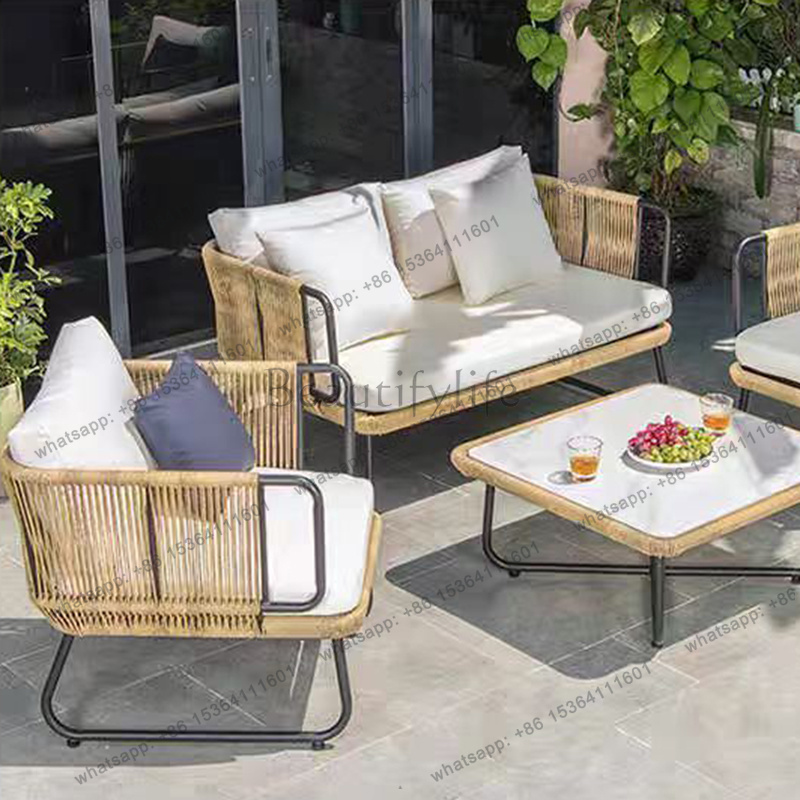 LJY Outdoor Backyard Garden Fu - Outdoor Furniture Upholstery avis et prix