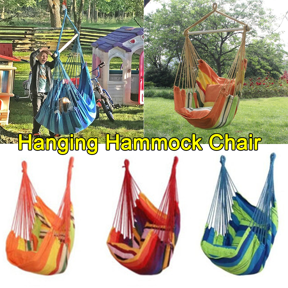 Outdoor Thicken Canvas Hammock - Outdoor Furniture Upholstery avis et prix