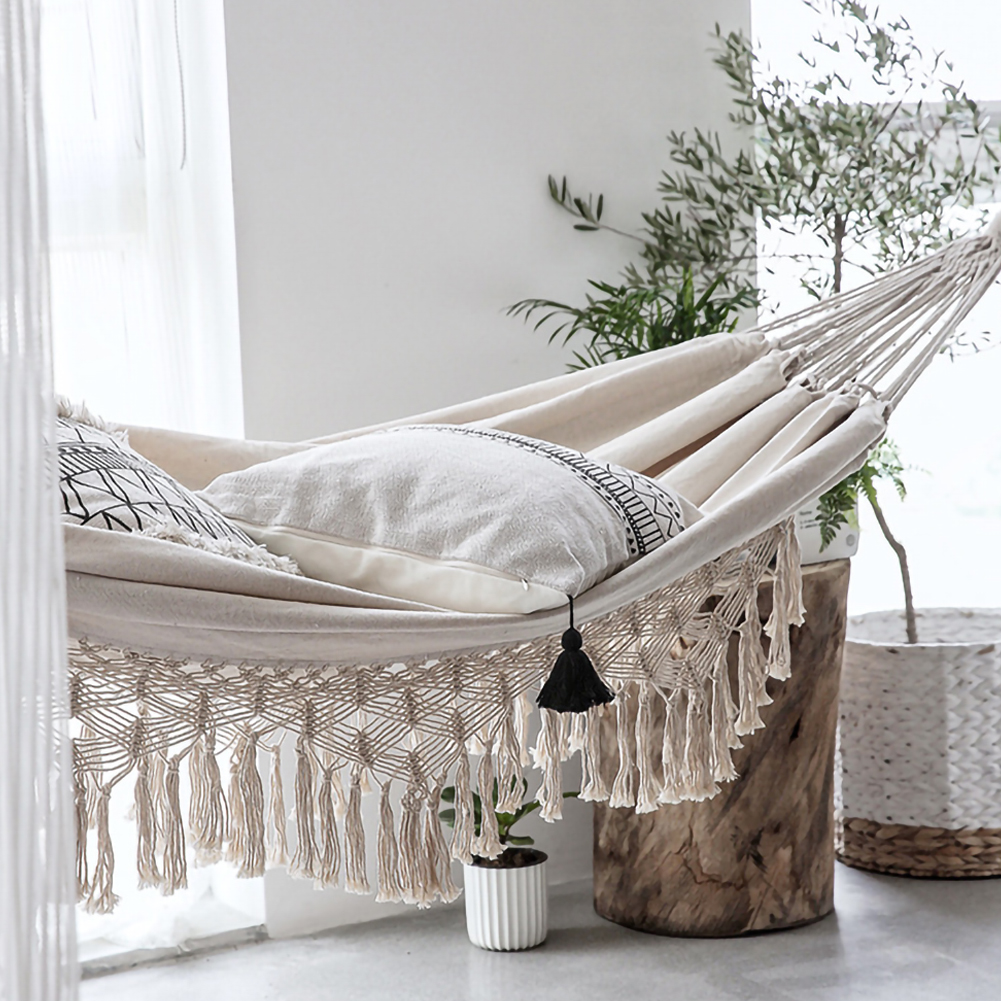 Large 2 Person Hammock Boho St - Outdoor Furniture Brands avis et prix