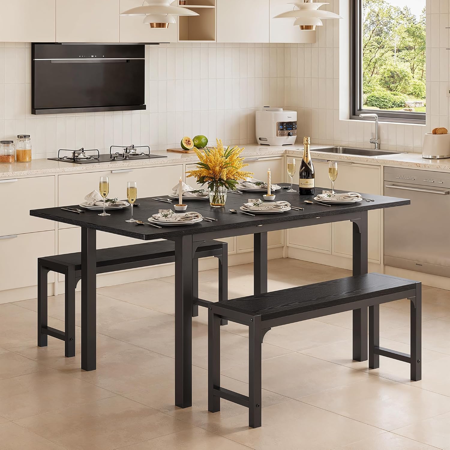 63in Extendable Dining Table S - Outdoor Furniture Kitchener avis et prix