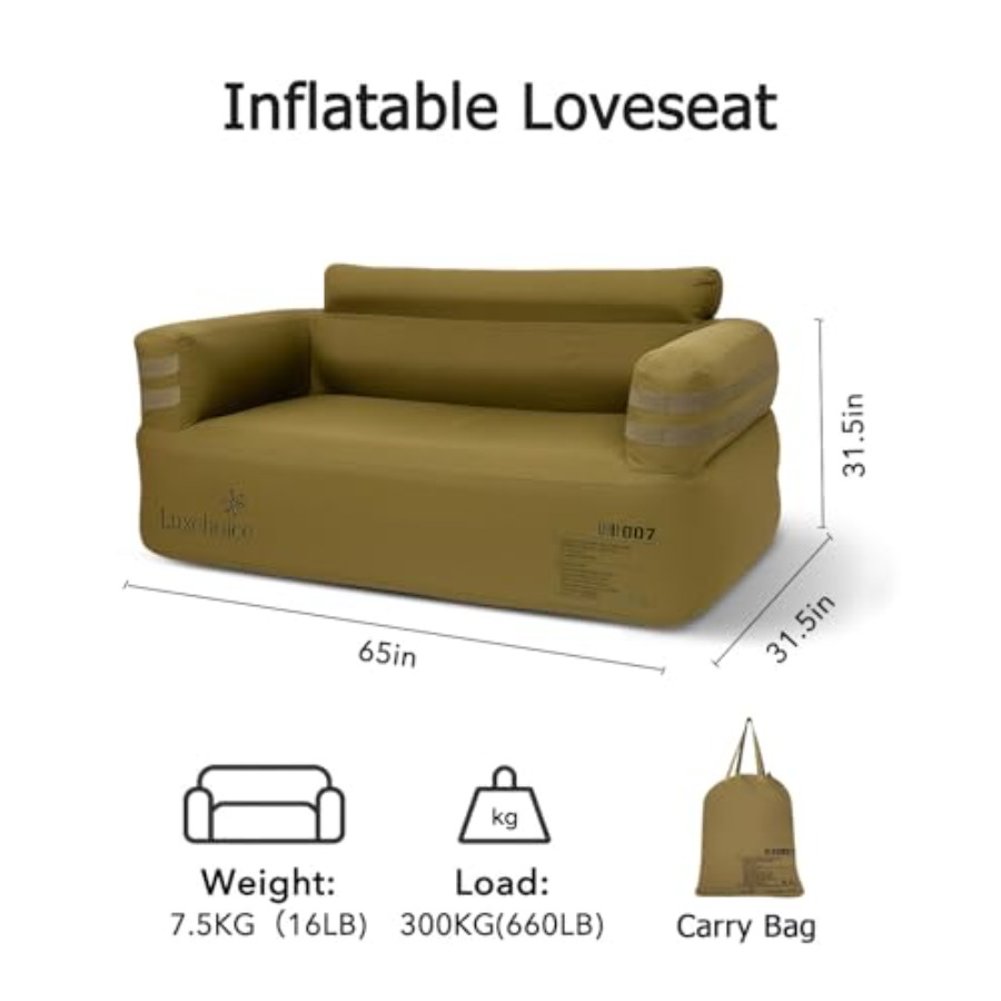 Portable Inflatable Couch for  - Outdoor Furniture Heavy Duty avis et prix