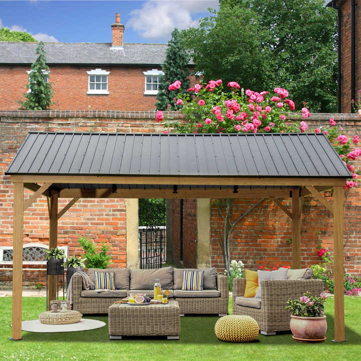 ！@Outdoor Aluminum Frame Gazeb - Outdoor Furniture Gazebo avis et prix