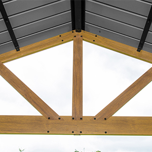 ！@Outdoor Aluminum Frame Gazeb - Outdoor Furniture Gazebo avis et prix