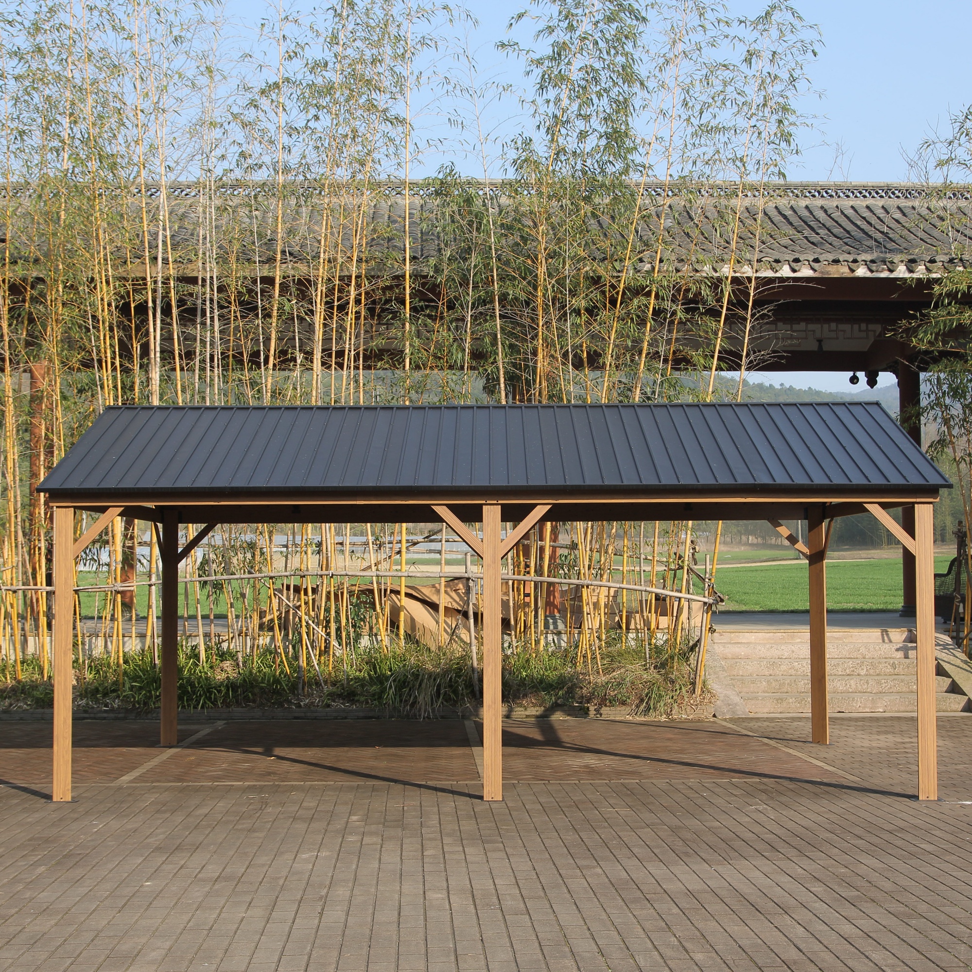 ！@Outdoor Aluminum Frame Gazeb - Outdoor Furniture Gazebo avis et prix