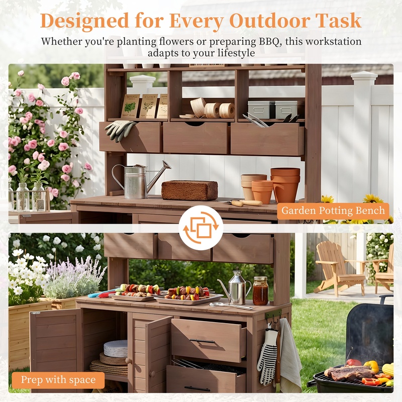 TOPMAX Farmhouse Patio Potting - Outdoor Furniture Kitchener avis et prix