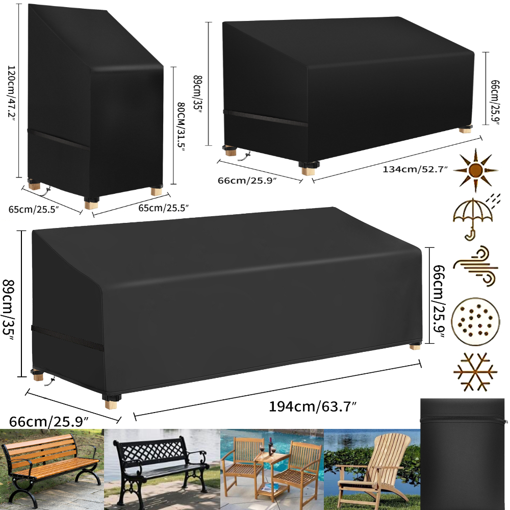 Waterproof Patio Chair Dust Co - Outdoor Furniture Weatherproof avis et prix