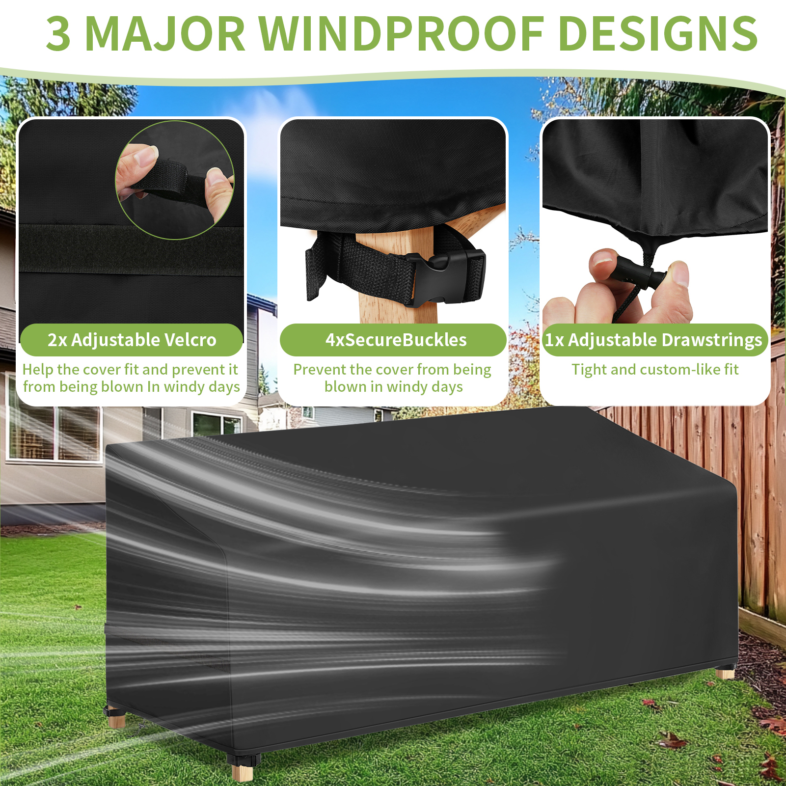 Waterproof Patio Chair Dust Co - Outdoor Furniture Weatherproof avis et prix