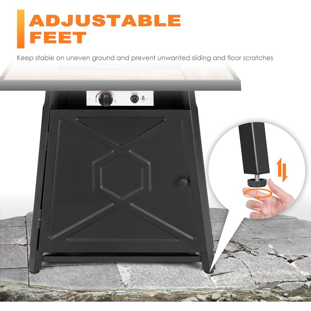 5-Piece Outdoor Patio Furnitur - Outdoor Furniture Set With Fire Pit avis et prix