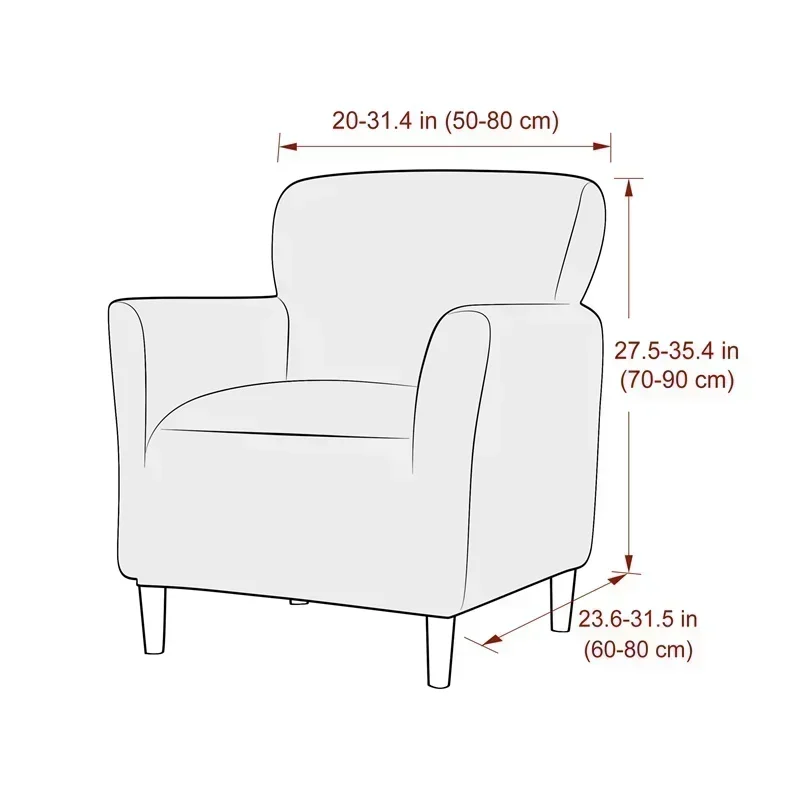 1PC Jacquard Tub Armchairs Cha - Outdoor Furniture Upholstery avis et prix